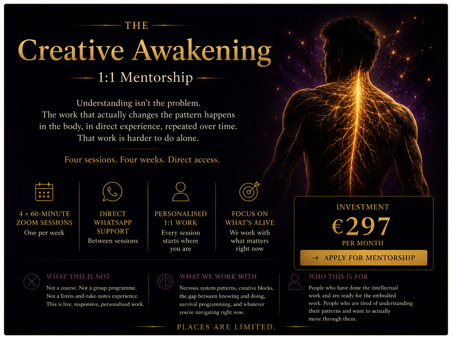 The Creative Awakening 1:1 Mentorship