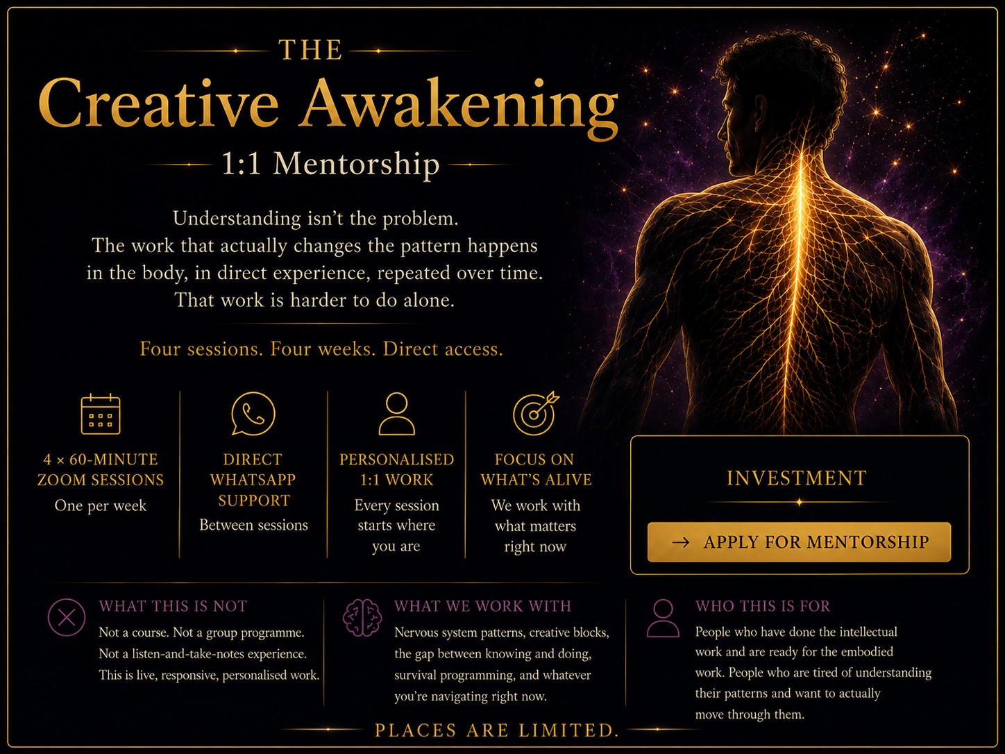 The Creative Awakening 1:1 Mentorship